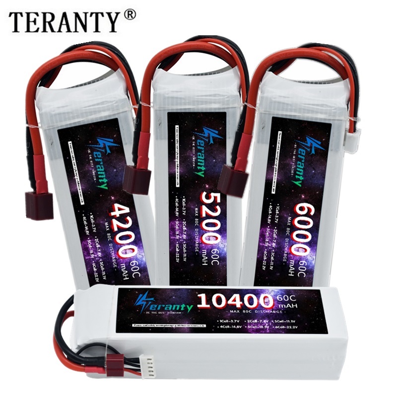 4S Lipo Battery 14.8V 6000Mah - Batteria Lipo 60C 14.8V 4S 4200mAh