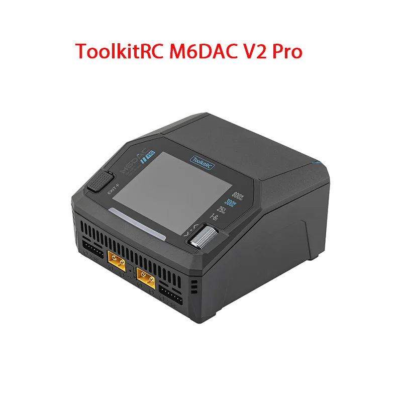 Toolkitrc M6Dac Smart Charger - Caricabatterie Intelligente ToolkitRC M6DAC V2 Pro