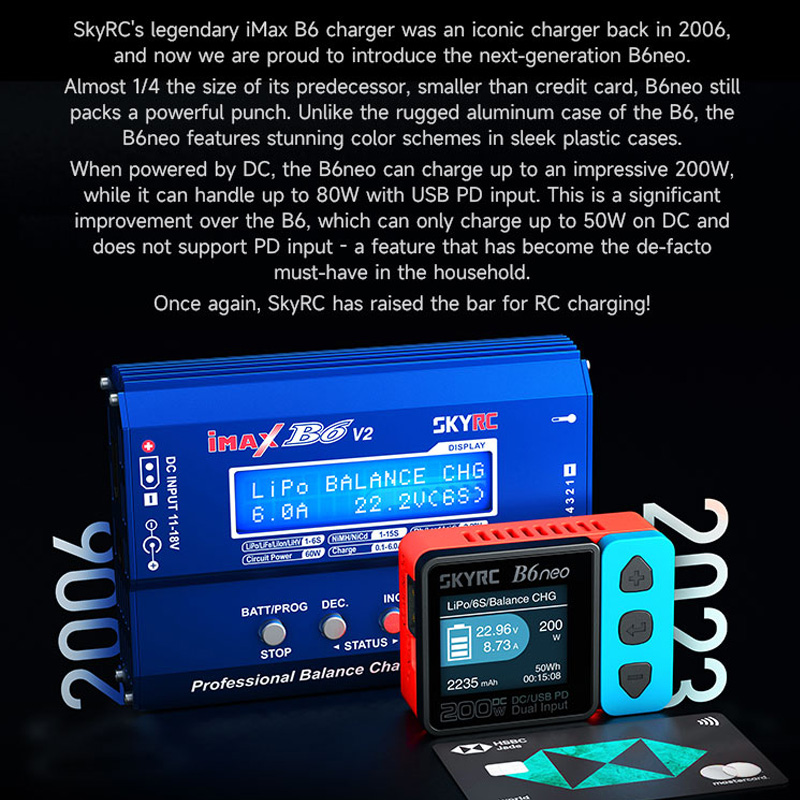 Caricabatterie CC SkyRC B6 Neo - Skyrc B6 Neo Smart Charger recensione e prezzo