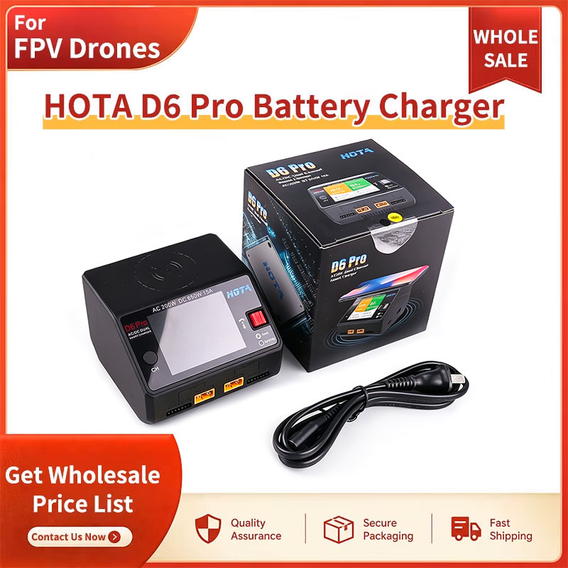 Caricabatterie SNQP HOTA D6 Pr - Hota D6 Pro Dual Lipo Charger recensione e prezzo