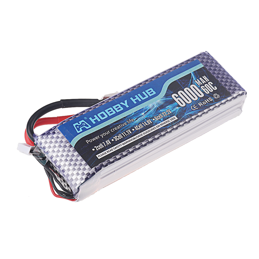Batteria Lipo 2S 3S 4S 6S 7.4V - 4S Lipo Battery 14.8V 6000Mah recensione e prezzo