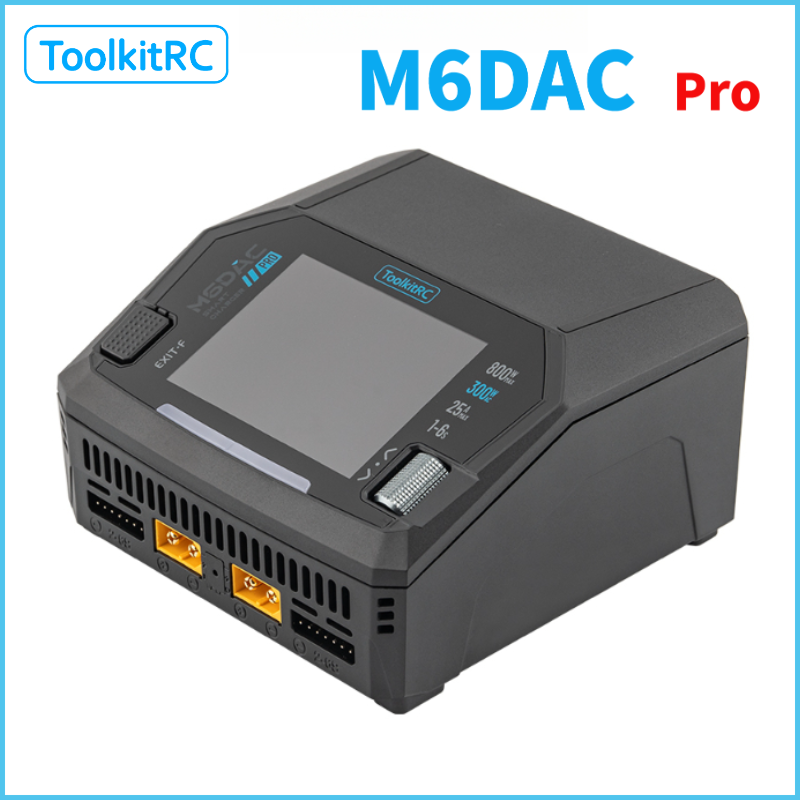 Caricabatterie Intelligente a  - Toolkitrc M6Dac Smart Charger recensione e prezzo