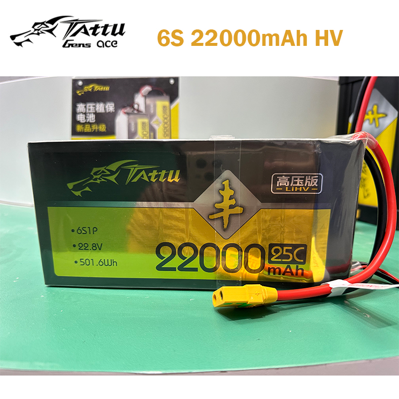 Batteria Tattu UAV HV Lipo 6S  - Tattu 6S 22000Mah Lipo Battery recensione e prezzo