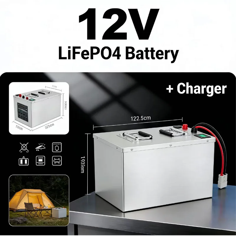 Batteria LiFePO4 12V 24V 48V 1 - Lifepo4 12V 100Ah Bms Bluetooth recensione e prezzo