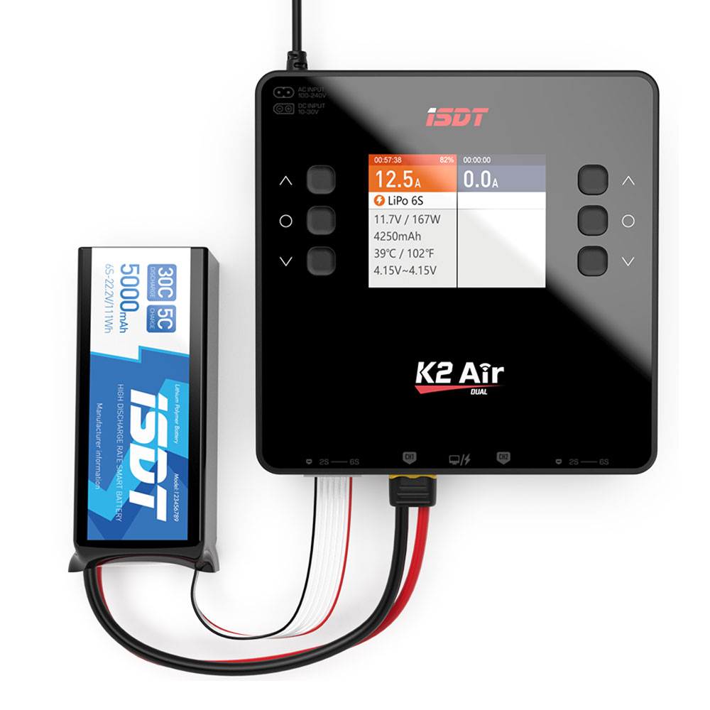 ISDT Lipo Batteria Bilanciamen - Isdt K4 Dual Lipo Charger recensione e prezzo